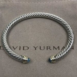 David Yurman Blue Topaz Bracelet